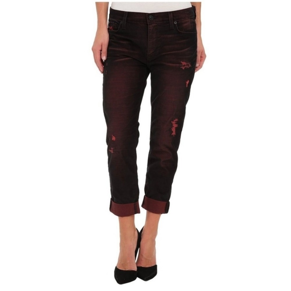 Hudson Jude Slouch Skinny Jean in Tabo Sz 25